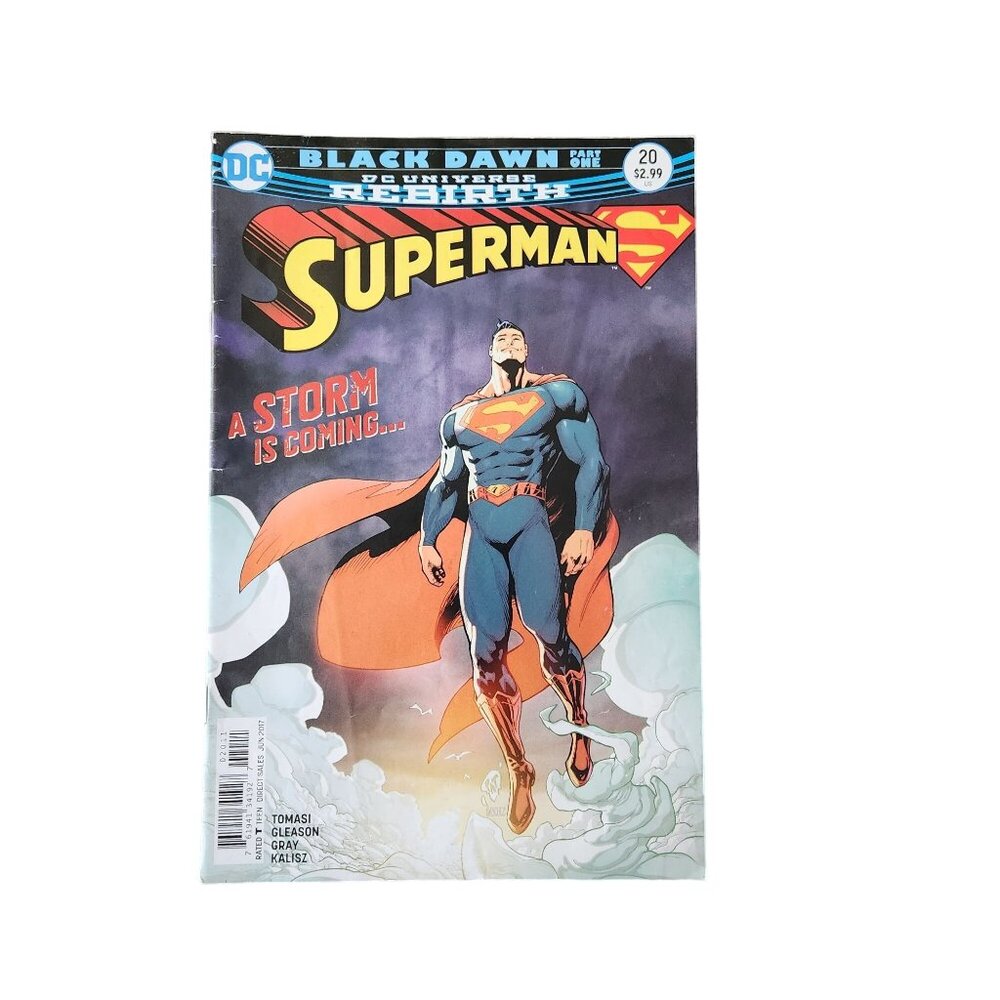 DC Comics Superman #20 Black Dawn 2017 Comic Book Collector Bagged Boarded